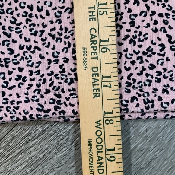 adidas Her Studio London Trefoil French Terry Animal Print Sweatshirt Size M - Picture 14 of 16